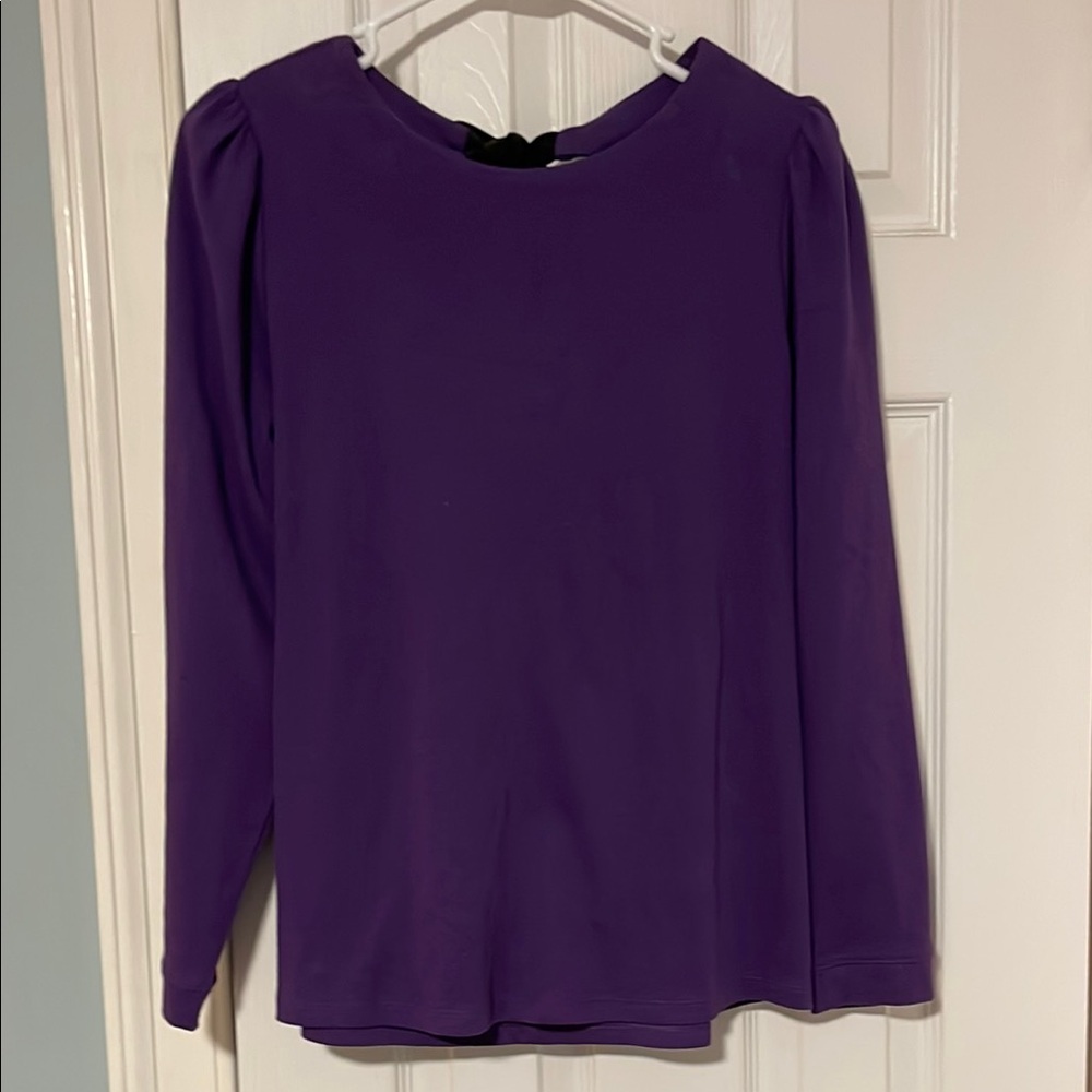 Elegant Purple Women's Top